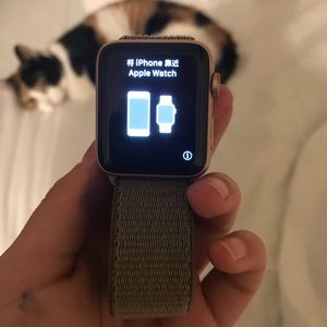 Apple watch series 3 rose gold icloud locked
